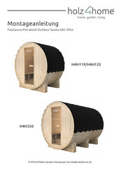holz4home H4H119 Assembly Instructions Manual