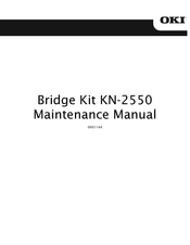 Oki KN-2550 Maintenance Manual