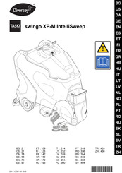 diversey TASKI swingo XP-M IntelliSweep Manual