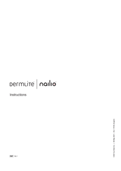 3Gen DERMLITE nailio Instructions