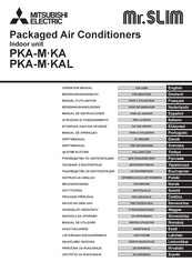 Mitsubishi Electric Mr.SLIM PKA-M60-KA Operation Manual