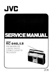 JVC RC-646LB Service Manual