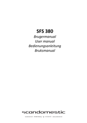 Scandomestic SFS 380 User Manual