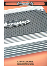 Bazooka ELA465 Installation Manual