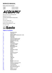Savio 120MFS Service Manual