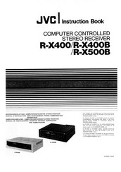 JVC R-X400 Instruction Book