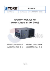 York YMMRZC025TAQ-B-X User Manual