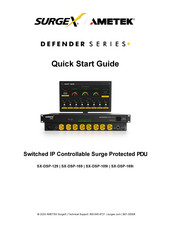 Ametek SURGEX DEFENDER SX-DSP-129 Quick Start Manual