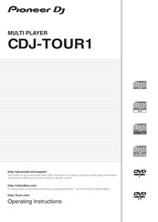 PIONEER DJ rekordbox CDJ-TOUR1 Operating Instructions Manual