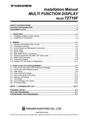 Furuno TZT19F Instruction Manual