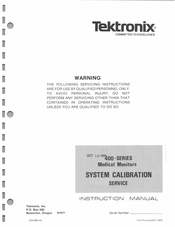 Tektronix 414 Instruction Manual