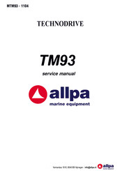 Technodrive TM93 Service Manual