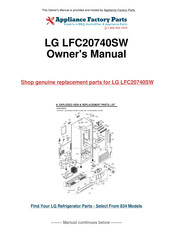 LG LFC20740SW Service Manual
