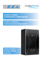 E.C.A. Confeo Premix P Operating & Installation Manual