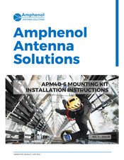 Amphenol APM40-6C Installation Instructions Manual