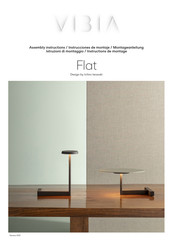 VIBIA Ichiro Iwasaki Flat 5970 Assembly Instructions Manual