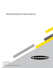 Banner MultiHop DX80 Product Manual