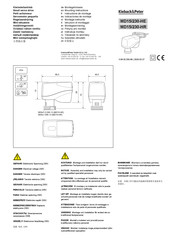 Kieback&Peter MD15/230-HR Mounting Instructions