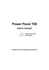 B&R 6PPT50.121E-10A User Manual