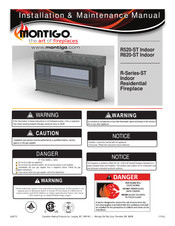 Montigo R620STDFN Installation & Maintenance Manual