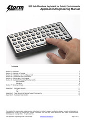 Storm Interface 1200 Series Application/Engineering Manual