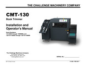Challenge CMT-130 Installation And Operator's Manual