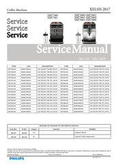 Philips Saeco Xelsis SM7580 Service Manual