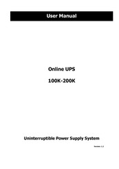 Uninterruptible Power Supply 200K User Manual