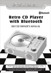 Studebaker SB3720B Owner's Manual