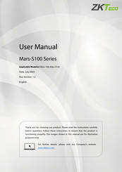 Zkteco Mars-S100 Series User Manual