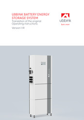ubbink M8KH3UB-P5000HUB-Pro Operating Instructions Manual