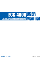 Vecom ECS-4000- PoE350U User Manual