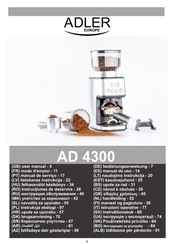 Adler Europe AD 4300 User Manual