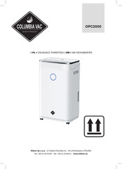 COLUMBIA VAC OPC2000 Instruction Manual
