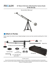 PROAIM P-WV-2PL-SD Assembly Manual