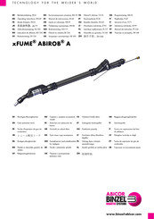Abicor Binzel xFUME ABIROB A Operating Instructions Manual