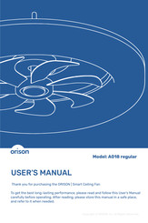 ORISON A018 regular User Manual