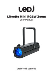 Ledj Libretto Mini RGBW Zoom User Manual
