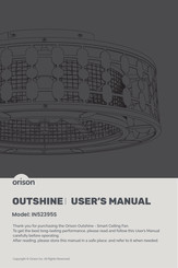 ORISON OUTSHINE IN52395S User Manual