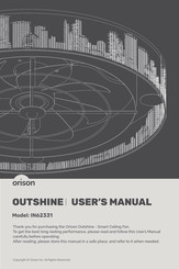 ORISON OUTSHINE IN62331 User Manual