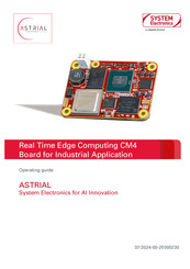 coesia ASTRIAL 2E000230 Operating Manual