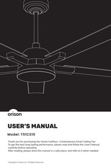 ORISON OutPace T51CS10 User Manual
