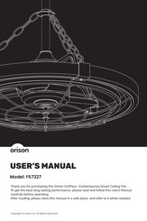 ORISON OutPace F67327 User Manual