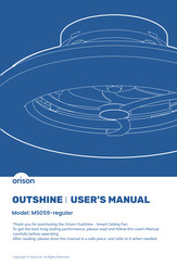 ORISON OUTSHINE M5059-regular User Manual