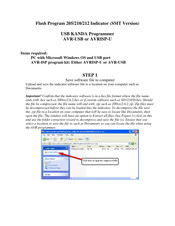 KANDA AVR-USB Manual