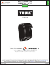 Lippert Thule 301199 Installation Manual