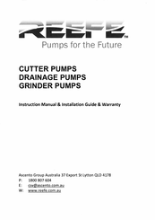 Reefe RGS11A Installation Manual / Instruction Manual