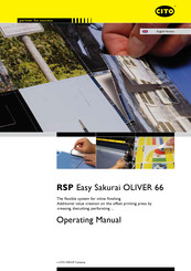 CITO RSP Easy Sakurai OLIVER 66 Operating Manual