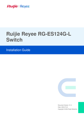 Ruijie Reyee RG-ES124G-L Installation Manual