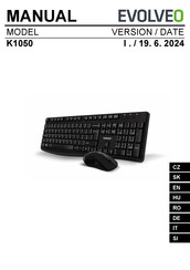 Evolveo K1050 Manual